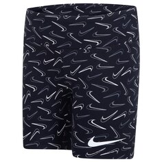 Леггинсы Nike Swoosh Logo Bike Short, разноцветный