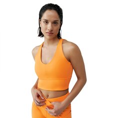 Спортивный топ Born Living Yoga Seia Medium-High Support, оранжевый