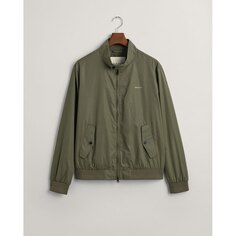 Куртка Gant Harrington Lightweight, зеленый