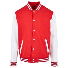 Куртка Build Your Brand Basic College, красный