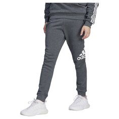 Брюки adidas Essentials Fleece Tapered Cuff Big Logo Joggers, серый