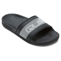 Сандалии Quiksilver Rivi Wordmark Slide Youth, черный