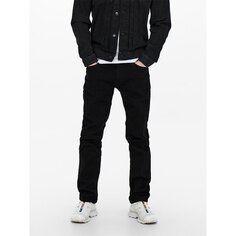 Джинсы Only &amp; Sons Weft Regular Fit 2956, черный