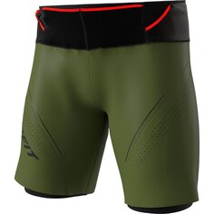 Шорты Dynafit Ultra Shorts 2 in 1, зеленый