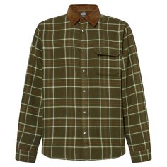 Рубашка с длинным рукавом Oakley Bear Cozy Flannel 2.0, коричневый