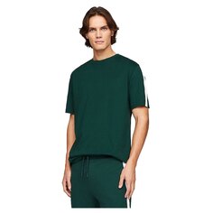Пижама Tommy Hilfiger Established Short Sleeve T-Shirt, зеленый