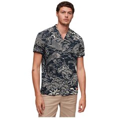 Рубашка с коротким рукавом Superdry Hawaiian Resort, разноцветный