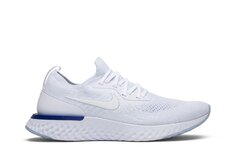 Кроссовки Nike Epic React Flyknit &apos;White Racer Blue&apos;, белый