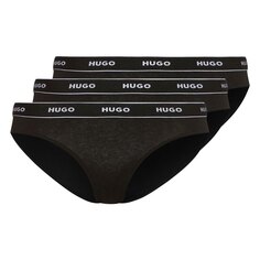 Трусы HUGO Stripe 3 шт, черный