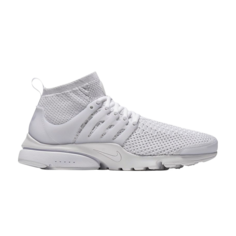 Кроссовки Nike Air Presto Ultra Flyknit &apos;Triple White&apos;, белый