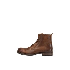 Ботинки Jack &amp; Jones Russel Leather Cognac 19, коричневый