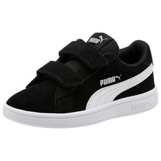 Кроссовки Puma Smash V2 SD Velcro PS, черный