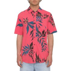 Рубашка с коротким рукавом Volcom Paradiso Floral, розовый