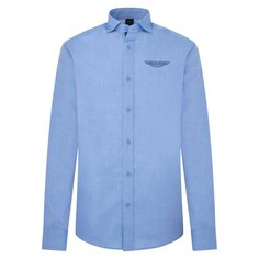 Рубашка с длинным рукавом Hackett Amr Pitlane Shirt, синий