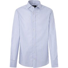Рубашка с длинным рукавом Hackett Melange Stripes, синий