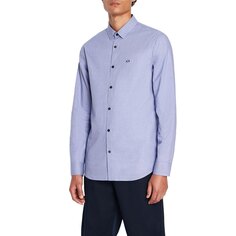 Рубашка с длинным рукавом Armani Exchange 6RZC32_ZNC6Z, фиолетовый