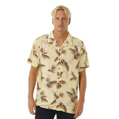 Рубашка с коротким рукавом Rip Curl Surf Revival Floral, желтый