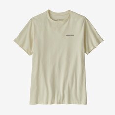 Футболка с коротким рукавом Patagonia Fitz Roy Icon Responsibili-tee, белый