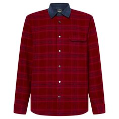 Рубашка с длинным рукавом Oakley Bear Cozy Flannel 2.0, красный