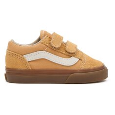 Кроссовки Vans Old Skool V Toddler, коричневый