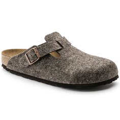 Сабо Birkenstock Boston Wool Etroit, коричневый