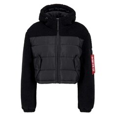 Куртка Alpha Industries Teddy Puffer, черный