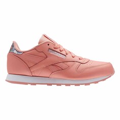 Кроссовки Reebok Classics Classic Leather Pastel, оранжевый