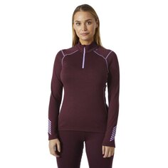 Футболка с длинным рукавом Helly Hansen Lifa Merino Midweight 49377, красный