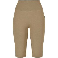 Леггинсы Urban Classics Organic Stretch Cycle Short, коричневый