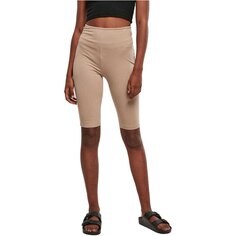 Леггинсы Urban Classics Organic Stretch Cycle Short, коричневый