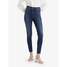 Джинсы Levi&apos;s 720 Hirise Super Skinny Fit Regular Waist, синий Levis