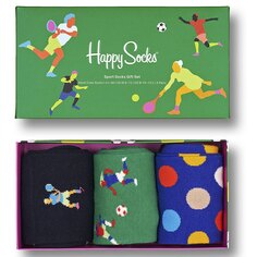 Носки Happy Tennis 3 шт, разноцветный
