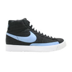 Кроссовки Nike Super Blazer Hi Premium &apos;Black University Blue&apos;, черный