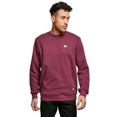 Свитер Urban Classics Starter Essential Crewneck, фиолетовый