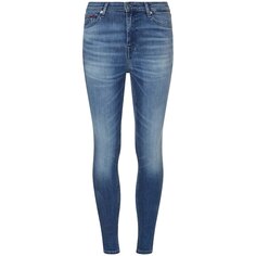 Джинсы Tommy Nora Skinny Fit Mid Waist, синий