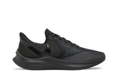 Кроссовки Nike Air Zoom Winflo 6 &apos;Triple Black&apos;, черный