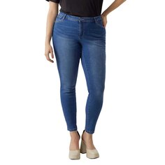 Джинсы Vero Moda Curve Fanya Slim Fit Vi3312, синий