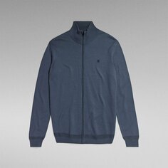 Свитер G-Star Core Through Full Zip, синий