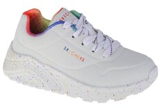 Кроссовки Skechers Uno Lite Rainbow Speckle, белый