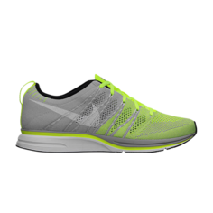 Кроссовки Nike Flyknit Trainer + &apos;Volt White&apos;, зеленый