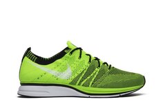 Кроссовки Nike Flyknit Trainer+ &apos;Electric Green&apos;, зеленый