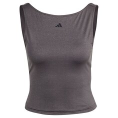 Спортивный топ adidas Yoga St Cro Tk, серый