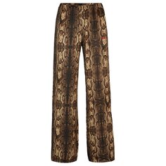 Пижама HUGO Exotika Pants, коричневый