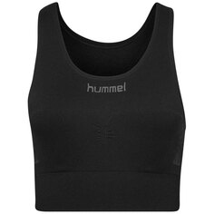 Спортивный бюстгальтер Hummel First Seamless, черный