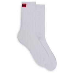 Носки HUGO Rs Label Cc 2 шт, белый