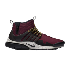 Кроссовки Nike Air Presto Mid Utility &apos;Bordeaux&apos;, красный