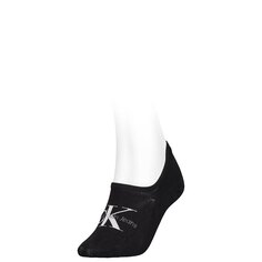 Носки Calvin Klein Footie High Cut Logo No Show, черный