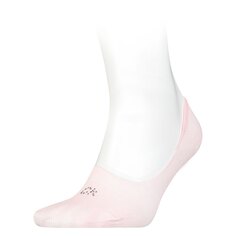Носки Calvin Klein Footie Mid Cut Crystal Logo, розовый