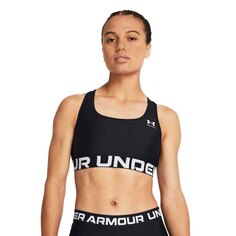 Спортивный бюстгальтер Under Armour HG Authentics Branded, черный