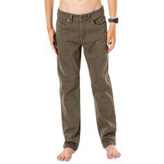 Брюки Rip Curl Epic 5 Pocket Chino, зеленый